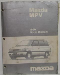 1990 Mazda MPV Electrical Wiring Diagram