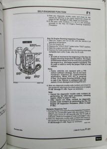 1994 Mazda Service Bulletin Manual