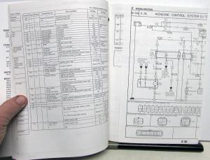 1994 Mazda MPV Electrical Wiring Diagram Dealer Shop Manual