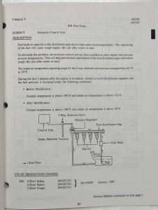 1987 Mazda Service Bulletin Manual