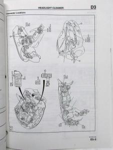 1993 Mazda RX-7 Body Electrical Troubleshooting Manual - REPRINT