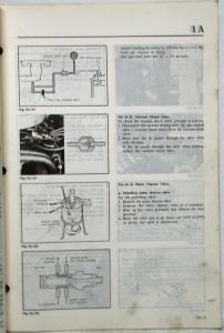 1982 Mazda 626 Service Shop Repair Manual