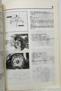 1980 Mazda 626 Service Shop Repair Manual