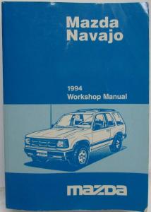 1994 Mazda Navajo Service Shop Repair Manual