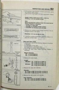 1989 Mazda MPV Service Shop Repair Manual