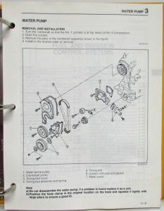 1988 Mazda 323 Station Wagon Service Shop Repair Manual