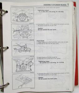 1989 Mazda 929 Service Shop Repair Manual