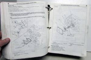 1990 Mazda MPV Service Shop Repair Manual in Binder