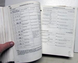 1990 Mazda MPV Service Shop Repair Manual in Binder