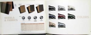 2001 Saturn L Series Color Sales Brochure Original