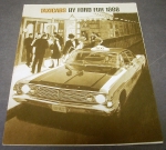 1968 Ford Taxi Cab Dealer Sales Brochure Custom 500 Original