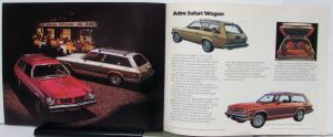 1975 Pontiac Astre Coupe Hatchback Safari Sj CANADIAN Sales Brochure Original