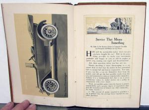 1915 Winton Six Model 21 Sales Brochure Catalog Hardbound Original