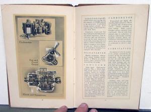 1915 Winton Six Model 21 Sales Brochure Catalog Hardbound Original