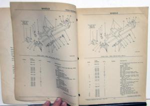 1975-1978 Chrysler Dodge Military Truck M880 Series Parts Book Pickup Ambulance