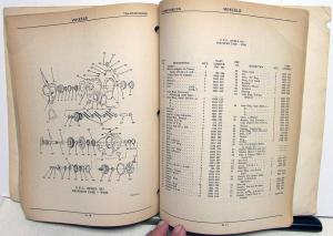 1975-1978 Chrysler Dodge Military Truck M880 Series Parts Book Pickup Ambulance