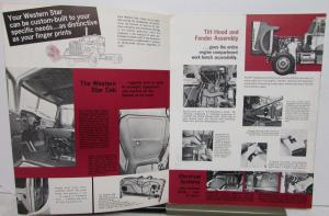 1972 White Western Star Features Sales Brochure Original