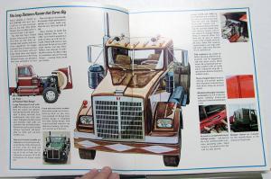 1973 White Western Star Truck Features Design Sales Brochure Original