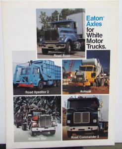 1980 White Road Xpeditor 2 Autocar Western Star Road Commander 2 Sales Brochure