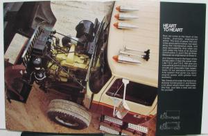 1980 White Autocar Construcktor 2 Features  REVISED Sales Brochure Original