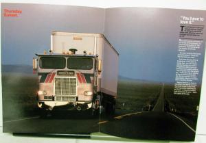 1981 1982 Freightliner COE Features Sales Brochure Original