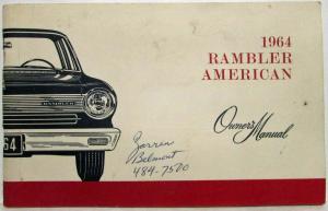 1964 AMC Rambler American Owners Manual