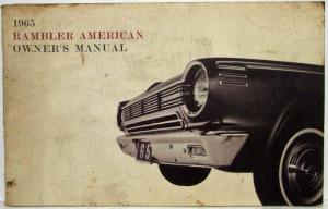 1965 AMC Rambler American Owners Manual