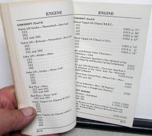 1961 Lincoln Comet Mercury Continental Service Specifications Handbook