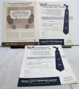 1950s Chrysler Dodge Plymouth Mopar Dealer Service & Sales Promotional Ideas