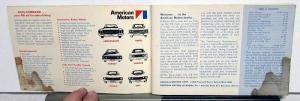 1970 AMC Full Line Owners Manual - Ambassador Rebel Hornet Javelin AMX