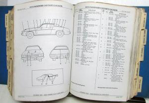 1973 Mopar Parts Book Plymouth Dodge Cuda Challenger Road Runner Duster Dart