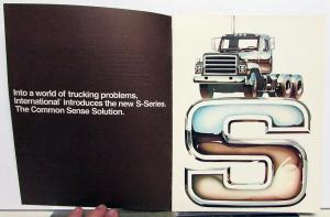 1977 International Trucks IHC S Series Sales Brochure Original