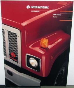 1990 Internatopnal Trucks IHC Navistar 2000 Series Sales Brochure Original