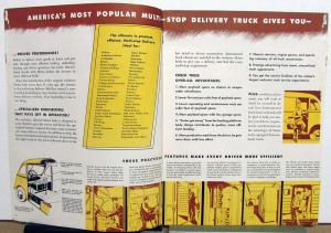 1949 International Trucks IHC All Steel Metro Bodies Sales Brochure Original