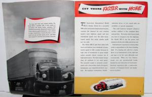 1949 International Trucks IHC Model KB 12 Sales Brochure Original