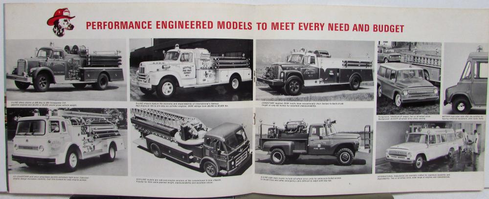 1965 International Trucks IHC Fire Truck Chassis LD MD HD Sales ...