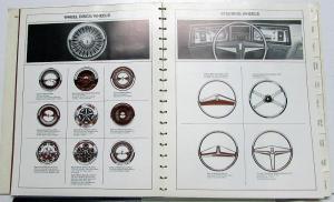 1972 Oldsmobile Dealer Fleet Fact Finder Data Book Cutlass 88 98 Toronado