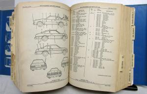 1978 Mopar Parts Book Chrysler Plymouth Dodge Charger Aspen R/T Super Coupe