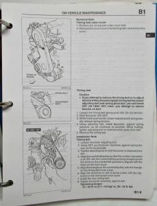 1997 Mazda B-Series Pickup Truck Service Shop Repair Manual