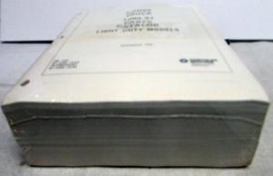 1990-1991 Dodge Light Duty Truck Dealer Parts Catalog Book Pickup Diesel NOS