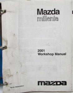 2001 Mazda Millenia Service Shop Repair Manual