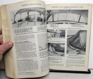 1955 AMC Nash Ambassador Statesman Rambler Body Service Shop Manual Repair