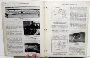 1954 Nash Dealer Technical Service Shop Repair Manual All Weather Eye A/C System