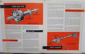 1960 Mack Trucks Power Divider Sales Brochure Original