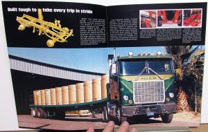 1979 Mack Trucks Cruise Liner Features Sales Brochure Original