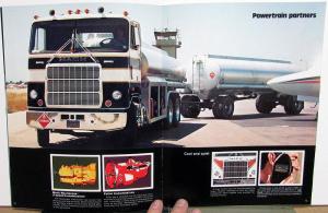 1979 Mack Trucks Cruise Liner Features Sales Brochure Original