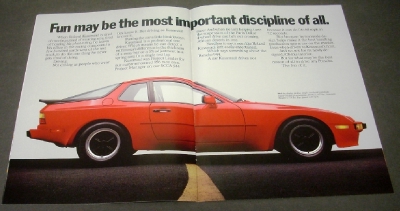 1985 Porsche Dealer Sales Brochure Folder 911 Carrera 928S 944 959