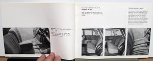 1964 Mercedes-Benz Foreign Dealer Accessories Sales Brochure French Text