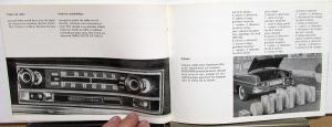 1964 Mercedes-Benz Foreign Dealer Accessories Sales Brochure French Text