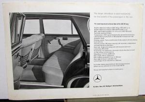 1964 Mercedes-Benz 300 SE Extended Wheelbase Sales Brochure Folder P1107/1